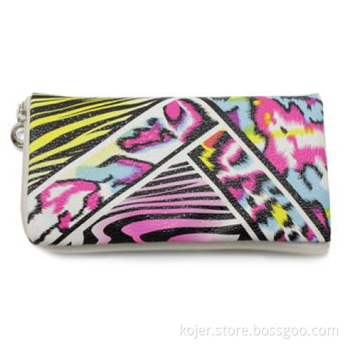 PU Leather Case for iPhone 4, with Zipper and Lanyard, Customized Patterns/Logos are Welcome